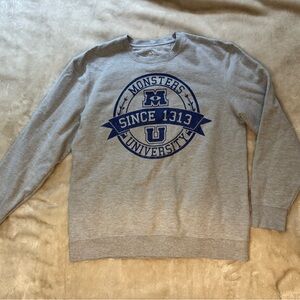 Monsters University Gray Sweater
